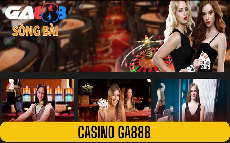 Casino GA888 cung cấp nhiều trò chơi bài hấp dẫn