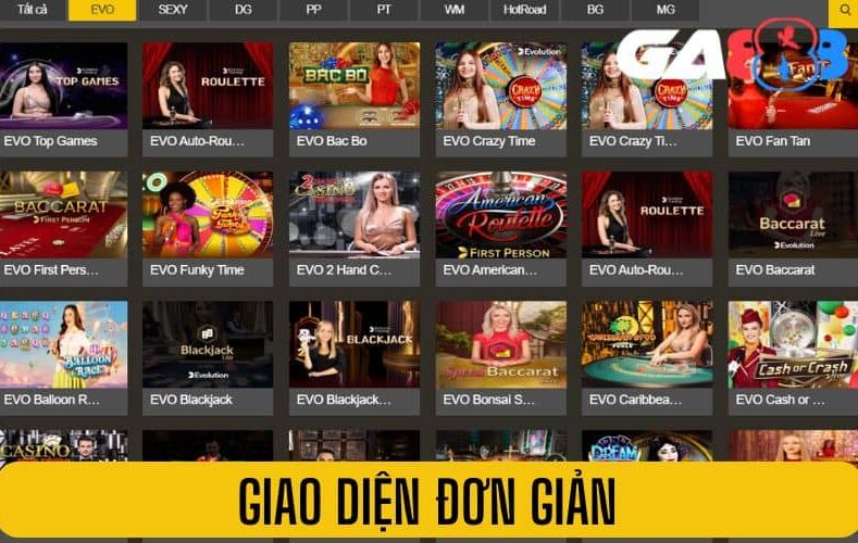 Giao diện thiết kế đơn giản bố trí hợp lý